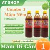 [COMBO 3] Mắm Nêm Dì Cẩn – 3 Chai 500g – Chuẩn Vị Đà Nẵng Chính Gốc