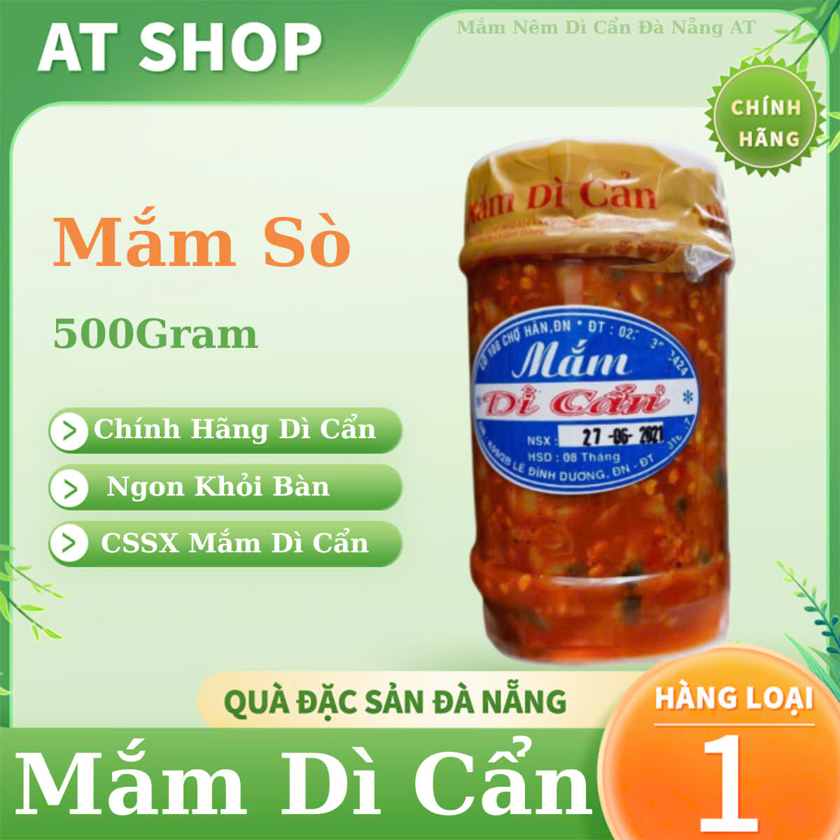 Mắm sò Dì Cẩn