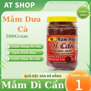 Mắm Dưa Dì Cẩn 500g – Đặc Sản Đà Nẵng – Món Ngon Ăn Cơm Hằng Ngày
