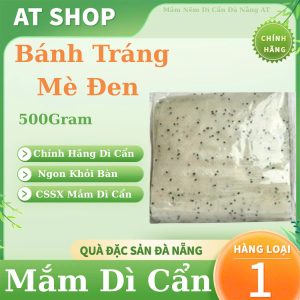 Bánh Tráng Mè Đen