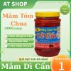 Mắm Tôm Chua Dì Cẩn – Hũ 500g – Tôm To, Ăn Cơm Chuẩn Vị Đà Nẵng